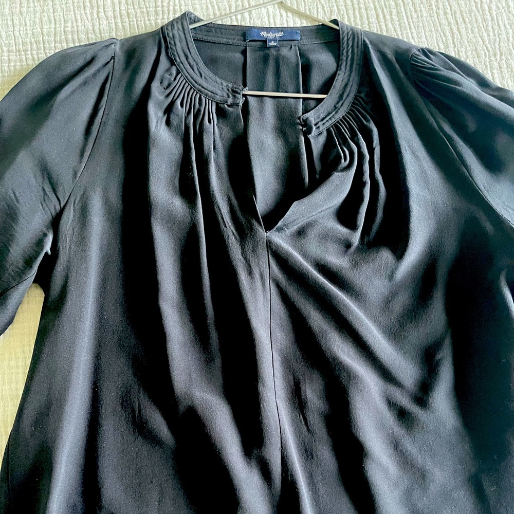Madewell silk blouse